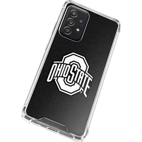 Ohio State University OSU Black Galaxy A52 5G Clear Case