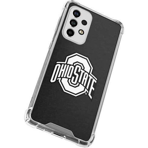 Ohio State University OSU Black Galaxy A53 5G Clear Case