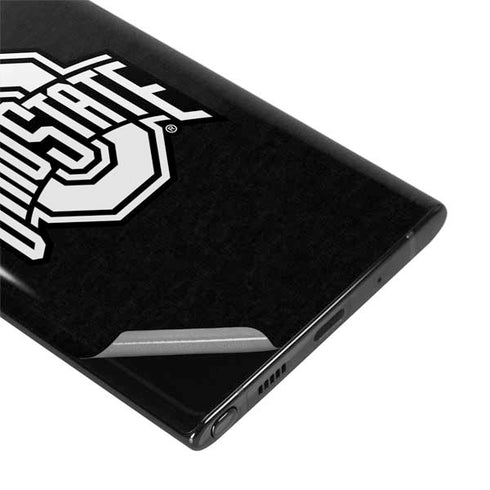 Ohio State University OSU Black Galaxy Note 10 Plus Skin