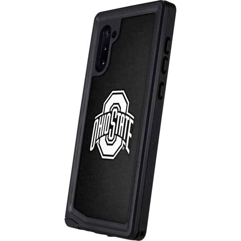 Ohio State University OSU Black Galaxy Note 10 Waterproof Case