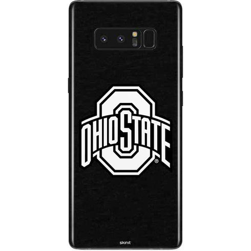 Ohio State University OSU Black Galaxy Note 8 Skin