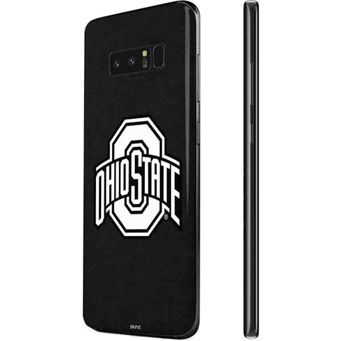 Ohio State University OSU Black Galaxy Note 8 Skin