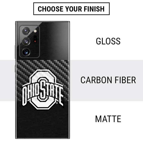 Ohio State University OSU Black Galaxy Note20 Ultra 5G Skin