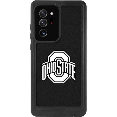 Ohio State University OSU Black Galaxy Note20 Ultra 5G Waterproof Case
