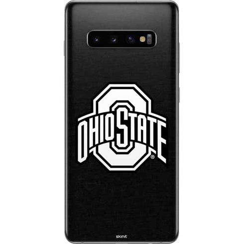 Ohio State University OSU Black Galaxy S10 Plus Skin