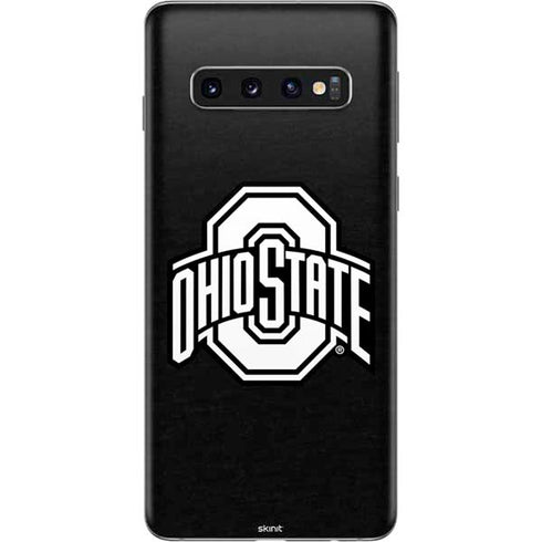 Ohio State University OSU Black Galaxy S10 Skin