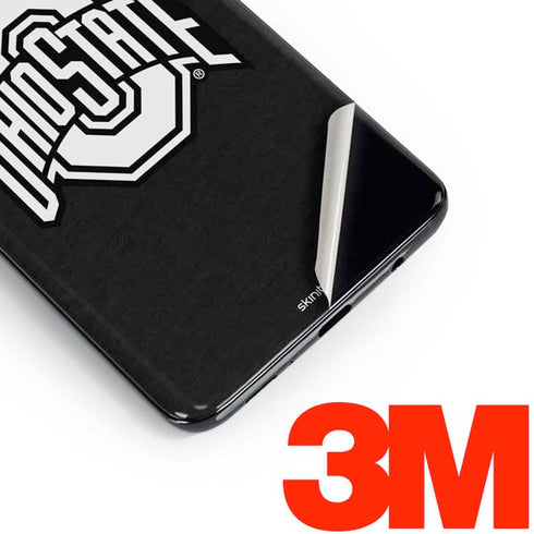 Ohio State University OSU Black Galaxy S10 Skin