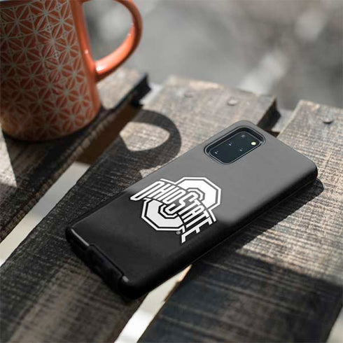 Ohio State University OSU Black Galaxy S20 Plus Pro Case