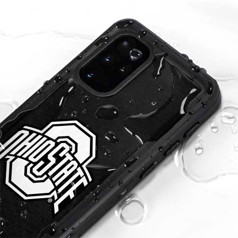 Ohio State University OSU Black Galaxy S20 Plus Waterproof Case