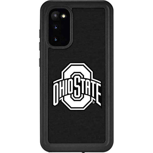 Ohio State University OSU Black Galaxy S20 Waterproof Case