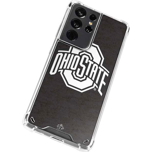 Ohio State University OSU Black Galaxy S21 Ultra 5G Clear Case