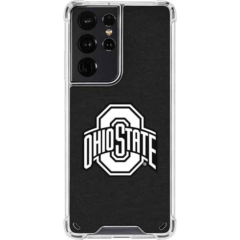Ohio State University OSU Black Galaxy S21 Ultra 5G Clear Case
