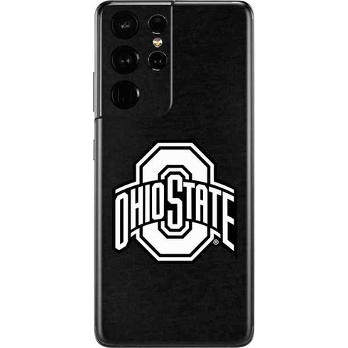 Ohio State University OSU Black Galaxy S21 Ultra 5G Skin