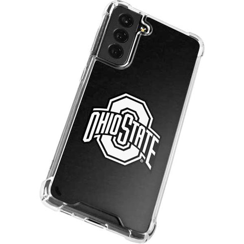 Ohio State University OSU Black Galaxy S22 Clear Case