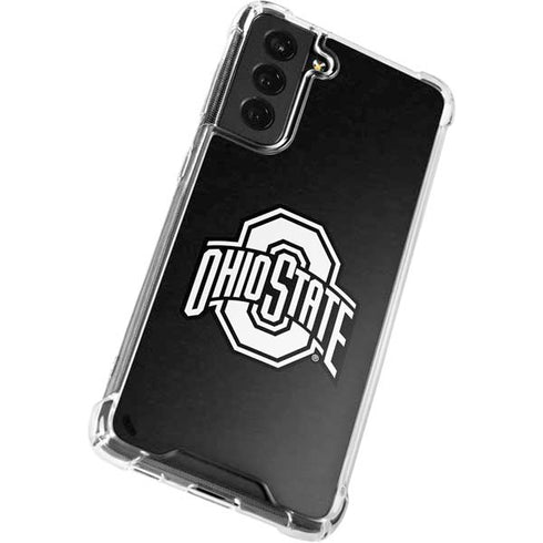 Ohio State University OSU Black Galaxy S22 Plus Clear Case