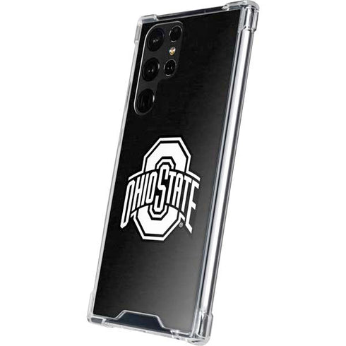 Ohio State University OSU Black Galaxy S22 Ultra Clear Case
