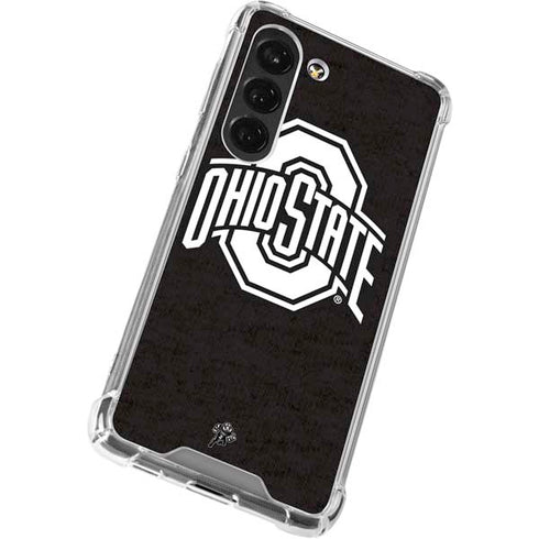 Ohio State University OSU Black Galaxy S23 Clear Case