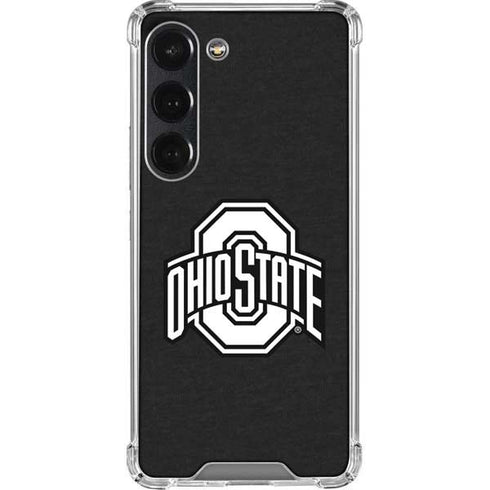 Ohio State University OSU Black Galaxy S23 Clear Case