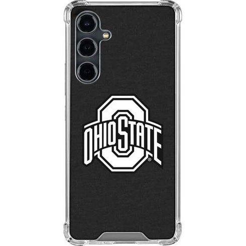 Ohio State University OSU Black Galaxy S23 FE Clear Case
