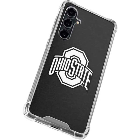 Ohio State University OSU Black Galaxy S23 FE Clear Case