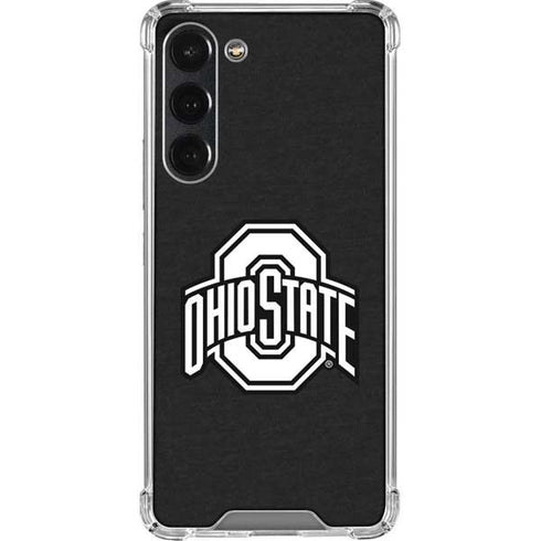 Ohio State University OSU Black Galaxy S23 Plus Clear Case