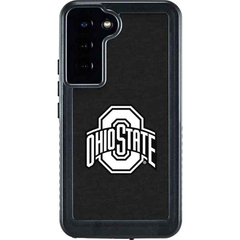 Ohio State University OSU Black Galaxy S23 Plus Waterproof Case