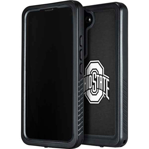 Ohio State University OSU Black Galaxy S23 Plus Waterproof Case