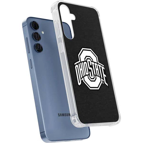 Ohio State University OSU Black Galaxy S24 Clear Case