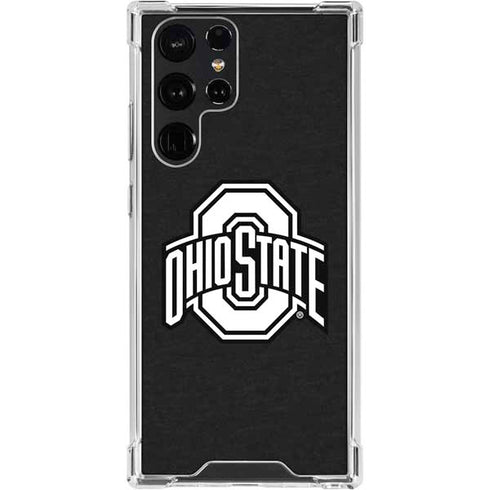 Ohio State University OSU Black Galaxy S24 Ultra Clear Case