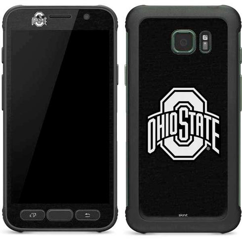 Ohio State University OSU Black Galaxy S7 Active Skin