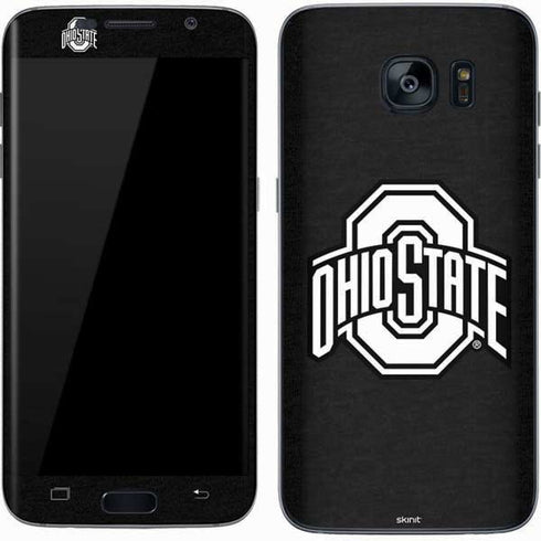 Ohio State University OSU Black Galaxy S7 Skin
