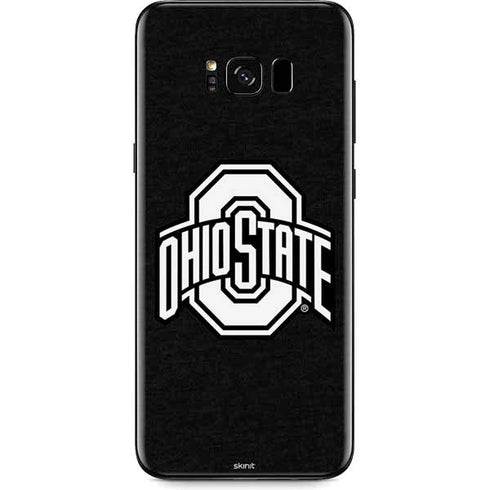 Ohio State University OSU Black Galaxy S8 Plus Skin