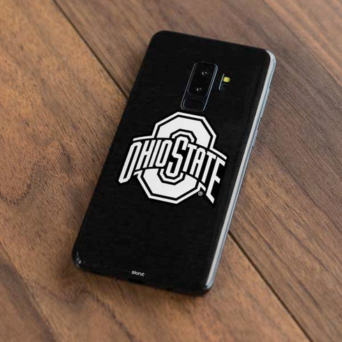 Ohio State University OSU Black Galaxy S9 Plus Skin