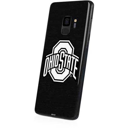 Ohio State University OSU Black Galaxy S9 Skin