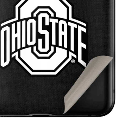 Ohio State University OSU Black Galaxy Z Flip Skin