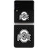 Ohio State University OSU Black Galaxy Z Flip3 5G Skin