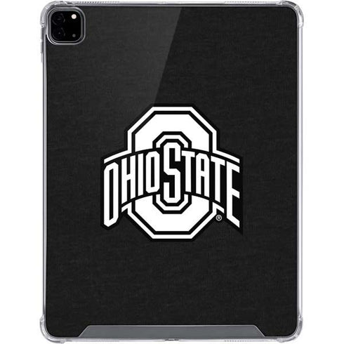 Ohio State University OSU Black iPad Pro 12.9in (2020) Clear Case