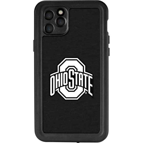 Ohio State University OSU Black iPhone 11 Pro Max Waterproof Case