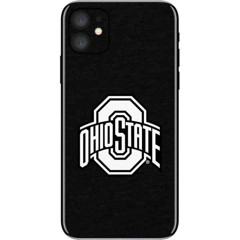 Ohio State University OSU Black iPhone 11 Skin