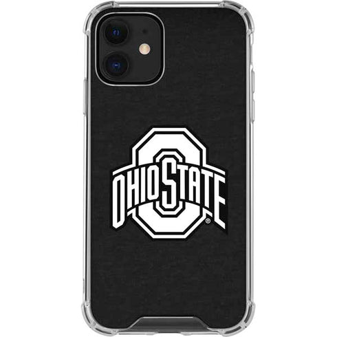 Ohio State University OSU Black iPhone 12 Mini Clear Case