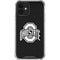 Ohio State University OSU Black iPhone 12 Mini Clear Case