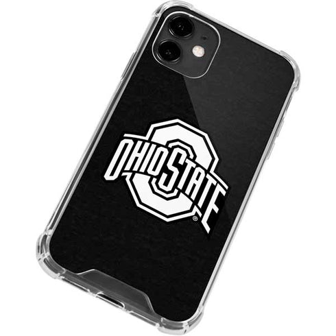 Ohio State University OSU Black iPhone 12 Mini Clear Case