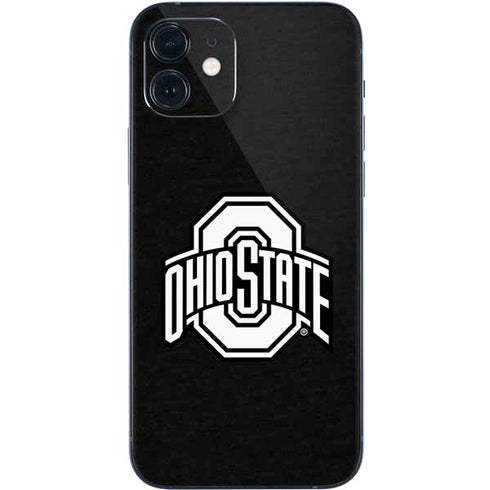 Ohio State University OSU Black iPhone 12 Mini Skin