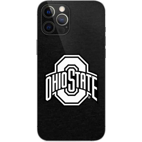 Ohio State University OSU Black iPhone 12 Pro Max Skin
