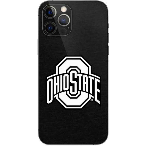 Ohio State University OSU Black iPhone 12 Pro Skin