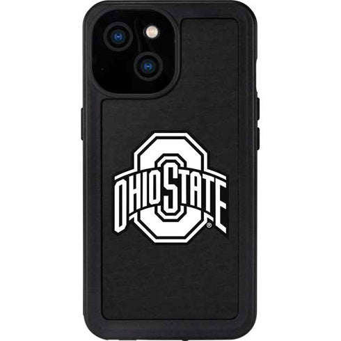 Ohio State University OSU Black iPhone 13 Mini Waterproof Case