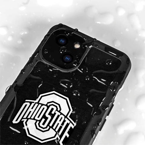 Ohio State University OSU Black iPhone 13 Mini Waterproof Case