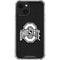 Ohio State University OSU Black iPhone 14 Clear Case