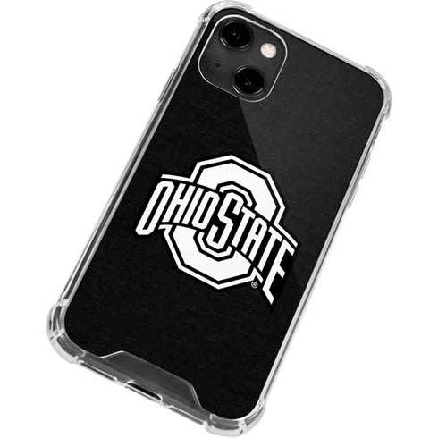 Ohio State University OSU Black iPhone 14 Clear Case