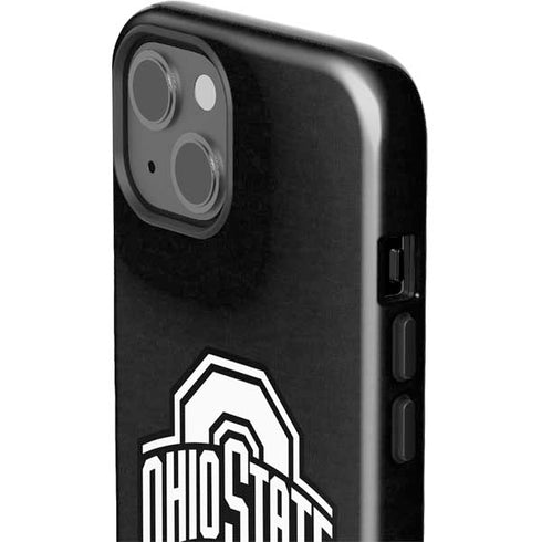 Ohio State University OSU Black iPhone 15 Impact Case
